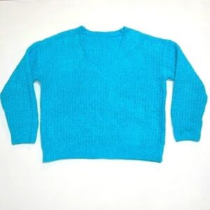 Express V Neck Long Sleeve Sweater Size Small